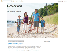 Tablet Screenshot of cicconeland.blogspot.com