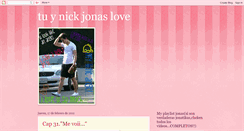 Desktop Screenshot of marianitaynickjonaslove.blogspot.com