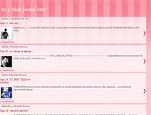 Tablet Screenshot of marianitaynickjonaslove.blogspot.com