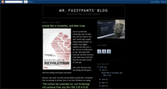 Desktop Screenshot of mr-fuzzypants.blogspot.com