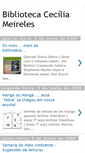 Mobile Screenshot of bibliotecacecimeireles.blogspot.com