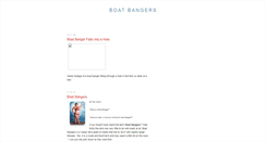 Desktop Screenshot of boatbangers.blogspot.com