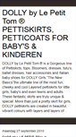 Mobile Screenshot of pettiskirts-petticoats-baby-kinderen.blogspot.com