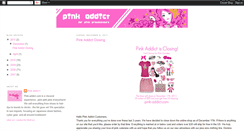 Desktop Screenshot of pinkaddictsales.blogspot.com