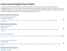 Tablet Screenshot of greenwoodneighborhoodwatch.blogspot.com