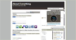 Desktop Screenshot of abouteveryything.blogspot.com