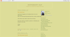 Desktop Screenshot of differentday.blogspot.com