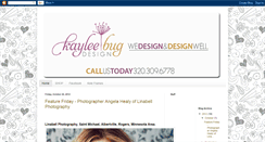 Desktop Screenshot of kayleebugdesign.blogspot.com