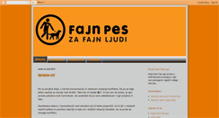 Desktop Screenshot of fajnpes.blogspot.com