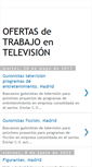 Mobile Screenshot of ofertastrabajotv.blogspot.com