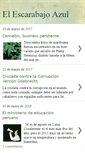 Mobile Screenshot of el-escarabajo-azul.blogspot.com
