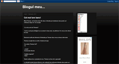 Desktop Screenshot of blogul-meu-mihai.blogspot.com