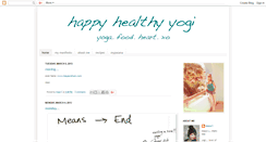 Desktop Screenshot of happyhealthyyear.blogspot.com