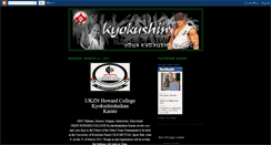 Desktop Screenshot of kyokushinsa.blogspot.com