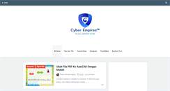 Desktop Screenshot of cyber-empires.blogspot.com