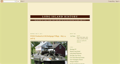 Desktop Screenshot of longislandhist.blogspot.com