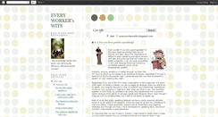 Desktop Screenshot of everyworkerswits.blogspot.com