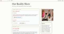 Desktop Screenshot of lifeasarealityshow.blogspot.com