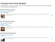 Tablet Screenshot of chaophya-park.blogspot.com