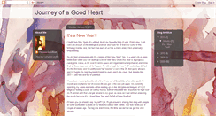 Desktop Screenshot of journeyofagoodheart.blogspot.com