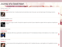 Tablet Screenshot of journeyofagoodheart.blogspot.com