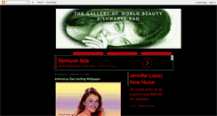 Desktop Screenshot of aishwarya-rao.blogspot.com