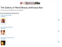 Tablet Screenshot of aishwarya-rao.blogspot.com