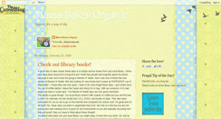 Desktop Screenshot of mamabakesorganic.blogspot.com