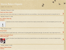 Tablet Screenshot of mamabakesorganic.blogspot.com