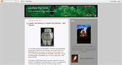 Desktop Screenshot of confusethelucid.blogspot.com