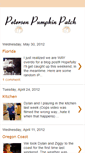 Mobile Screenshot of petersenpumpkinpatch.blogspot.com