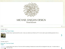 Tablet Screenshot of michaeldaigian.blogspot.com