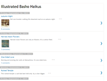 Tablet Screenshot of basho-haikus.blogspot.com