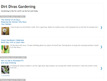 Tablet Screenshot of dirtdivasgardening.blogspot.com