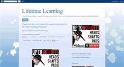 Desktop Screenshot of mj-lifetimelearning.blogspot.com