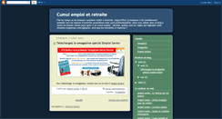 Desktop Screenshot of emploisseniors.blogspot.com