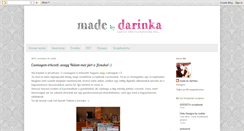 Desktop Screenshot of madebydarinka.blogspot.com