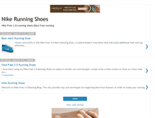 Tablet Screenshot of mynikerunningshoes.blogspot.com