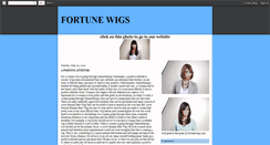 Desktop Screenshot of fortunewigs.blogspot.com