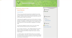 Desktop Screenshot of keywordsforsearchengines.blogspot.com