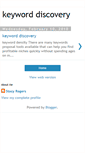 Mobile Screenshot of keywordsforsearchengines.blogspot.com