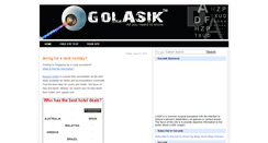 Desktop Screenshot of golasik.blogspot.com