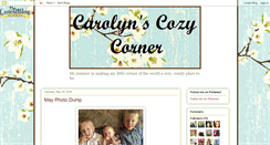 Desktop Screenshot of carolynscozycorner.blogspot.com