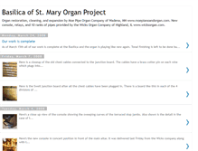 Tablet Screenshot of basilicaofstmary.blogspot.com