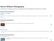 Tablet Screenshot of karriewelbornphotography.blogspot.com