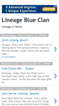 Mobile Screenshot of lineageblueclan.blogspot.com
