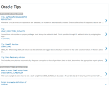 Tablet Screenshot of oracleusefultips.blogspot.com
