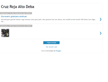 Tablet Screenshot of cruzrojaaltodeba.blogspot.com