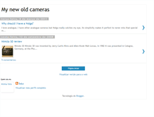 Tablet Screenshot of mynewoldcameras.blogspot.com