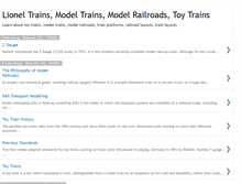 Tablet Screenshot of lionel-trains.blogspot.com